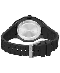 Hugo Boss Men's Grail Light Quartz Silicone Watch