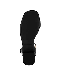 Sugar Women's Umpire Ankle Strap Block Heel Sandals