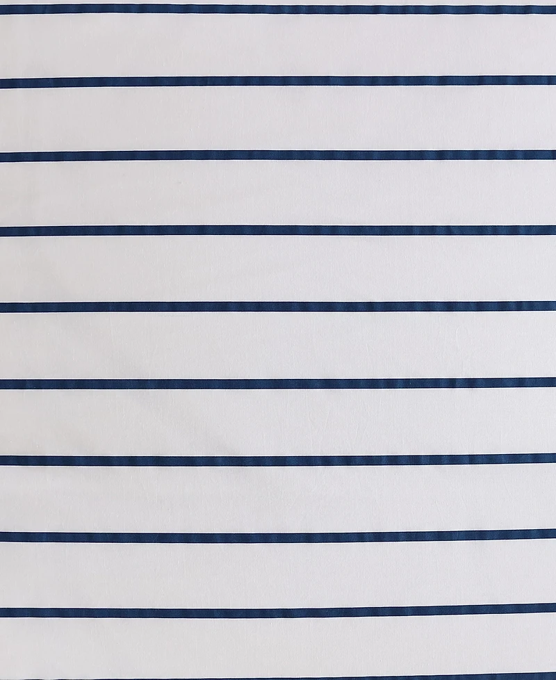 Nautica Brenton Stripe Percale 3-Pc. Duvet Cover Set
