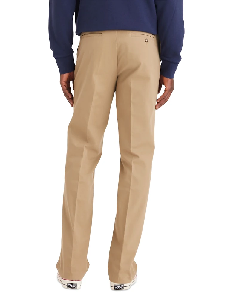 Dockers Men's Workday Smart 360 Flex Classic Fit Khaki Stretch Pants