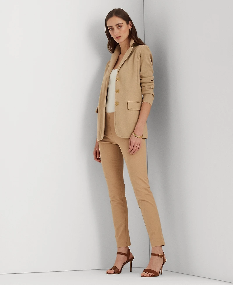 Lauren Ralph Twill Cropped Skinny Pant