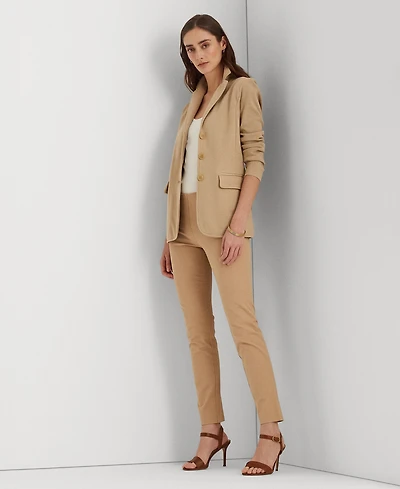 Lauren Ralph Twill Cropped Skinny Pant