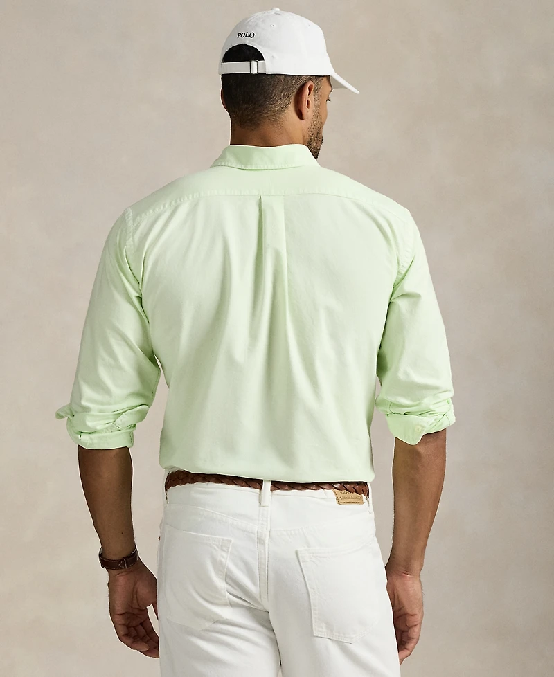 Polo Ralph Lauren Men's Big & Tall Mineral-Dyed Oxford Shirt