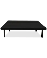 Primo International Airflow Black Upholstered Platform Bed Frame