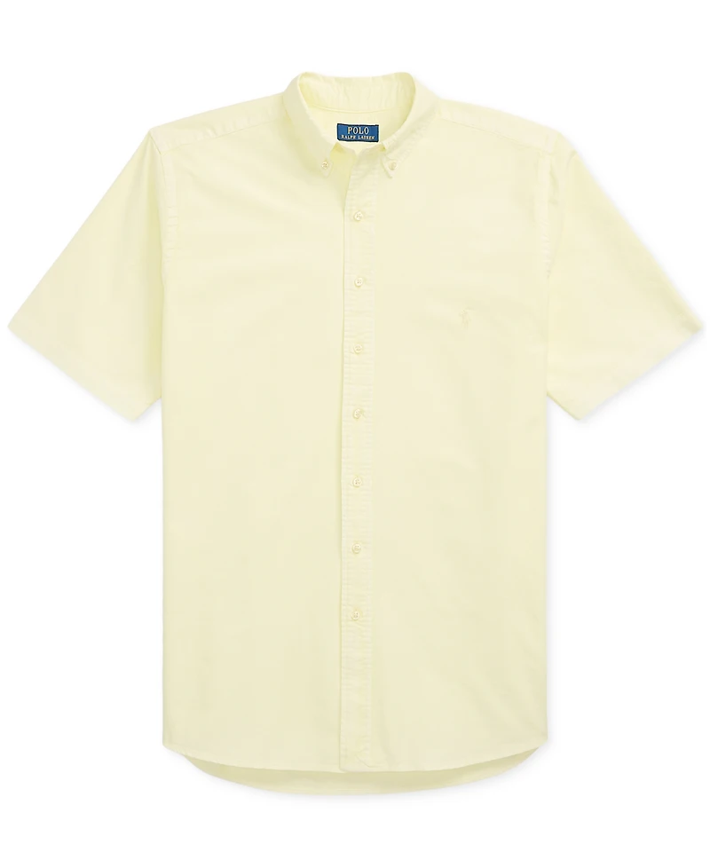 Polo Ralph Lauren Men's Big & Tall Mineral-Dyed Oxford Shirt