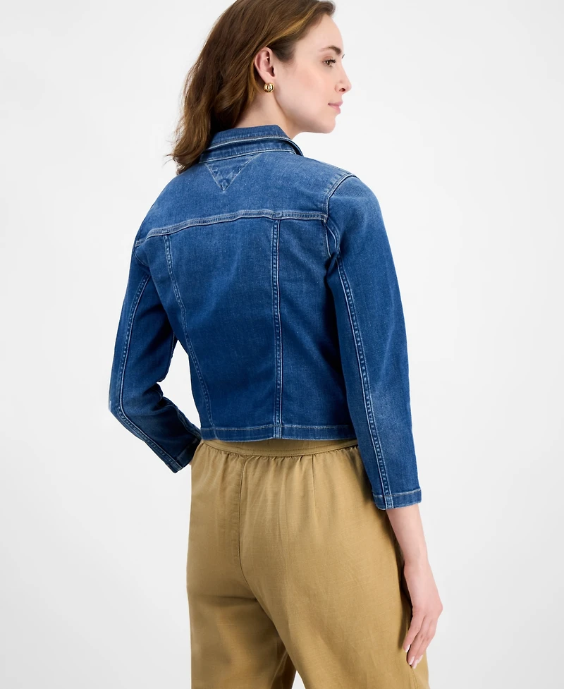 Tommy Hilfiger Women's Th Flex Denim Jacket