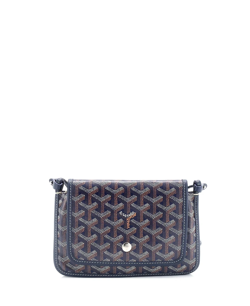 Pre-Owned Goyard Plumet Clutch Wallet Coated Canvas