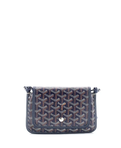 Pre-Owned Goyard Plumet Clutch Wallet Coated Canvas