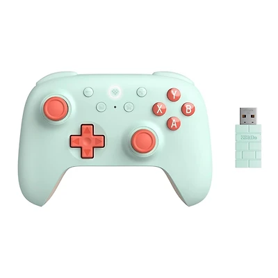 8Bitdo Ultimate 2C Wireless Controller for Windows and Android with Hall Effect Joysticks - Peach