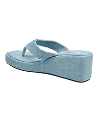 True Religion Latto Slip on Wedge Sandal