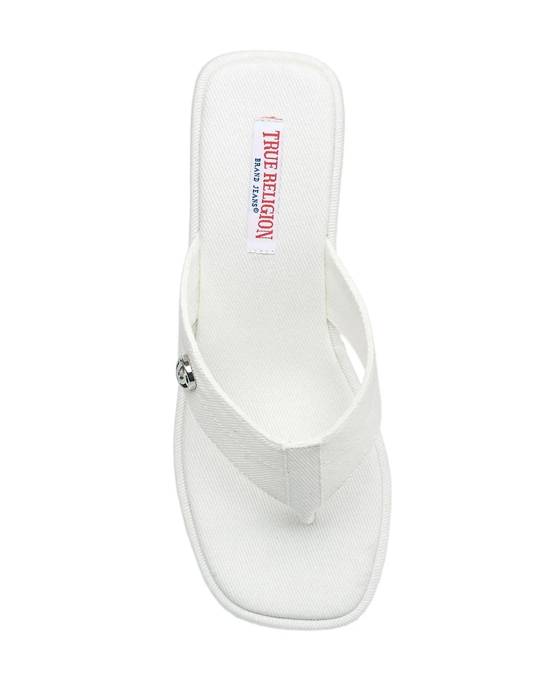 True Religion Latto Slip on Wedge Sandal
