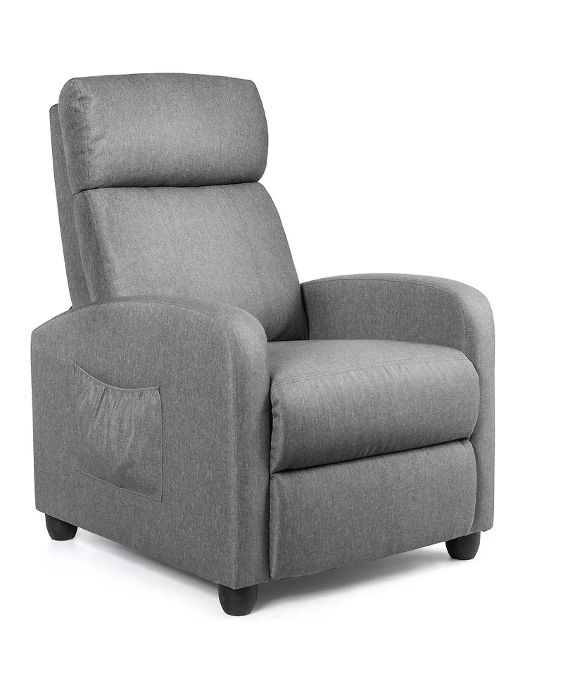 Recliner Sofa Wingback Chair with Massage Function