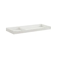 Westwood Design Foundry Traditional Wood Changing Tray in White Dove