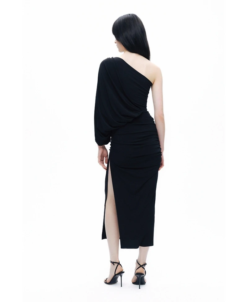 Nocturne Women's Draped Detail Maxi Dress