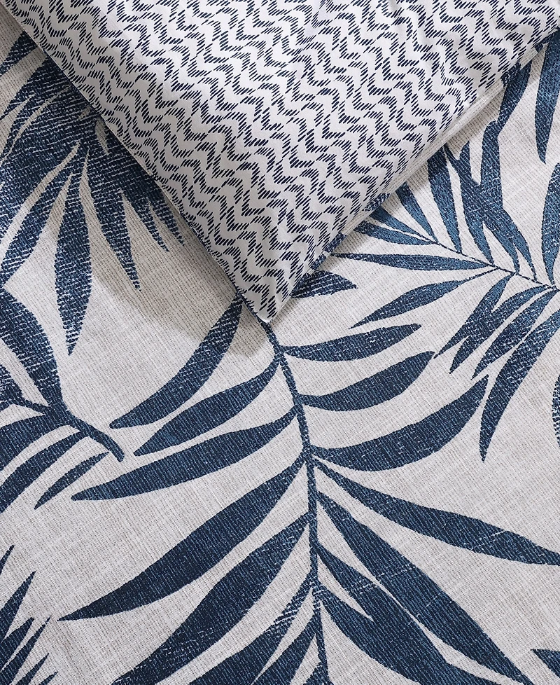 Nautica Marina Leaf Reversible 3-Pc. Comforter Set, Full/Queen