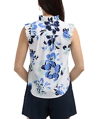 Ellen Tracy Women's Shirt with Ruffle Detail