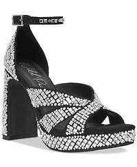 Wild Pair Lydiaa Embellished Platform Dress Sandals, Exclusively at Macy's