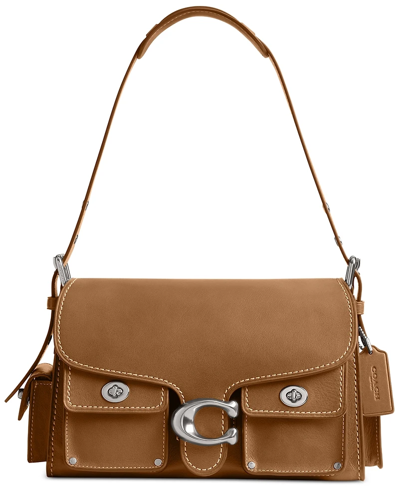 Coach Tabby Turnlock Medium Soft Leather Shoulder Bag