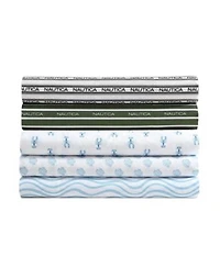 Nautica Printed Cooling Microfiber Sheet Set