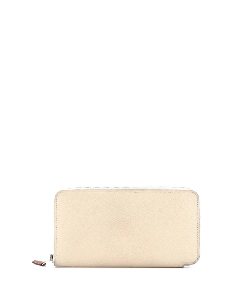 Pre-Owned Hermes Long Azap Zip Around Wallet Epsom