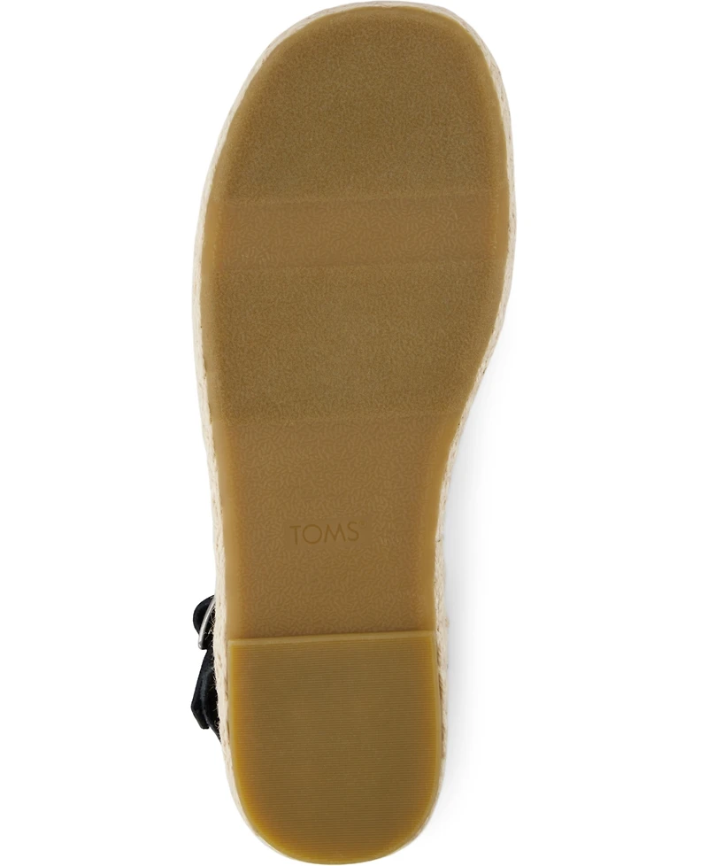 Toms Women's Abby Open Toe Flat Sandals