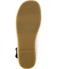 Toms Women's Abby Open Toe Flat Sandals