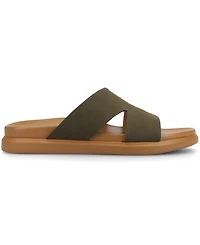 Journee Collection Women's Misey Footbed Slide Flat Sandals
