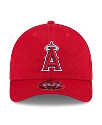 New Era Men's Red Los Angeles Angels 2025 Spring Training 9FORTY Adjustable Hat
