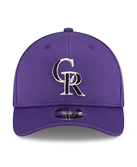 New Era Men's Purple Colorado Rockies 2025 Spring Training 9FORTY Adjustable Hat
