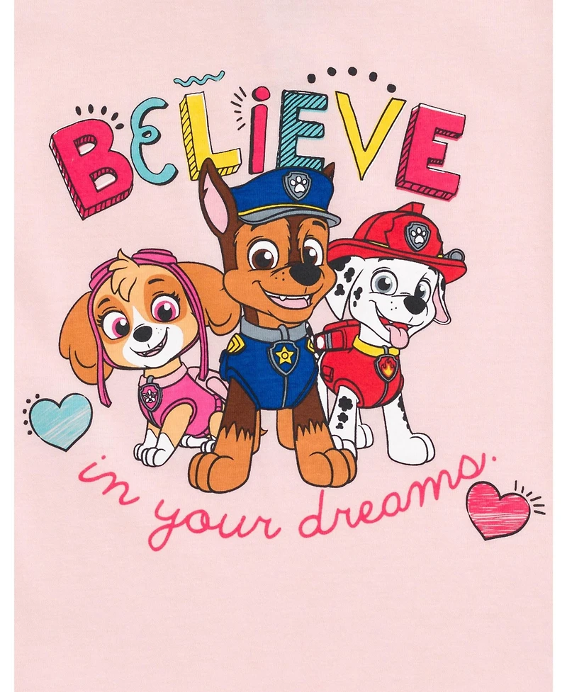 Paw Patrol Little Girls Tank Top Skirt and Bag 3 Piece Outfit Set