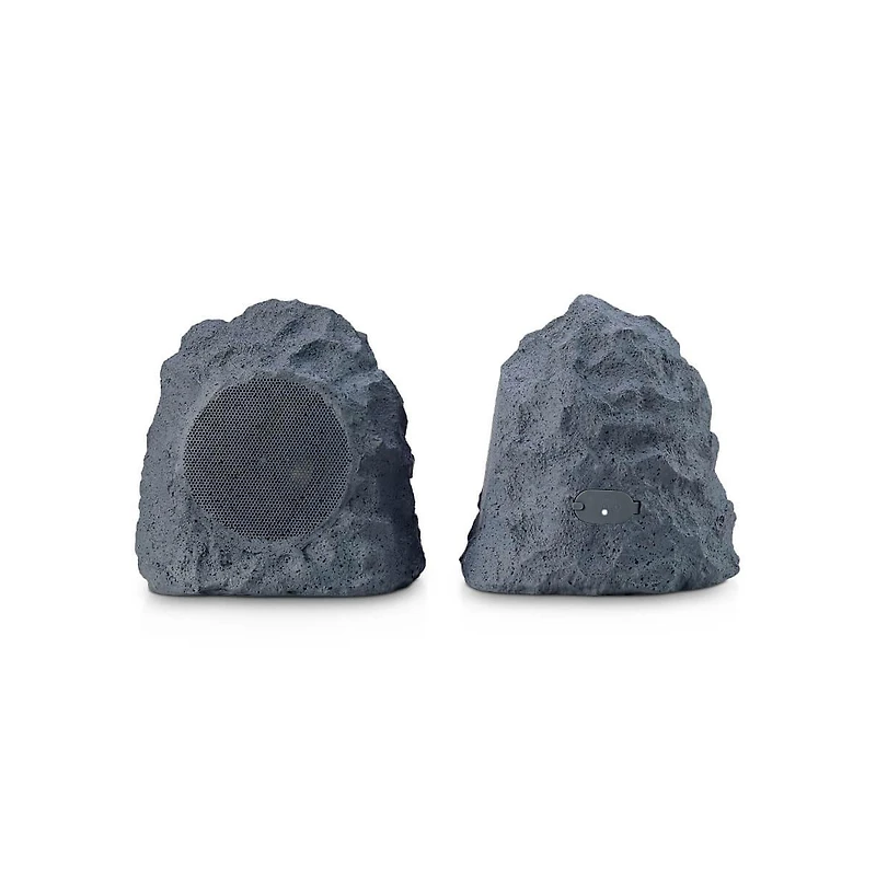Wireless Outdoor Rechargeable Stereo Rock Speakers Pair