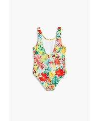 Desigual Girls Girls's Tropical print swimsuit