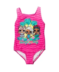 L.o.l. Surprise! Little Girls One Piece Bathing Suit