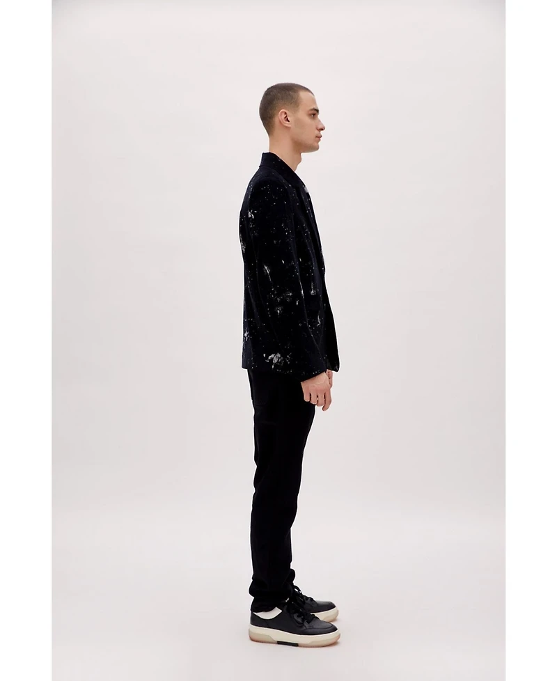 Pcfg Men's Velvet Blazer