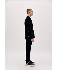 Pcfg Men's Velvet Blazer