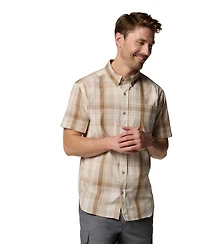 Columbia Men's Rapid Rivers Short Sleeve Plaid Shirt
