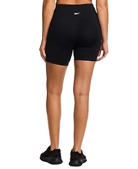 Reebok Women's Lux High-Rise Stretch Pull-On Bike Shorts