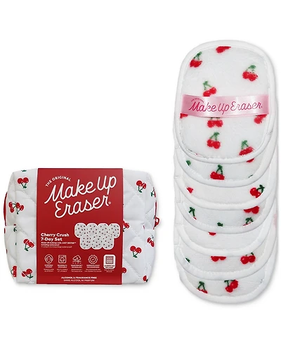 MakeUp Eraser 8-Pc. Cherry Crush Makeup-Removing Cloth Set