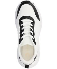 Journee Collection Women's Marshel Lace Up Jogger Sneakers