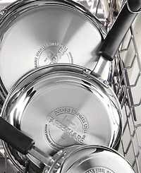 Farberware Brilliance 11-Pc Limited Edition Stainless Steel Cookware Set, Exclusively at Macy's