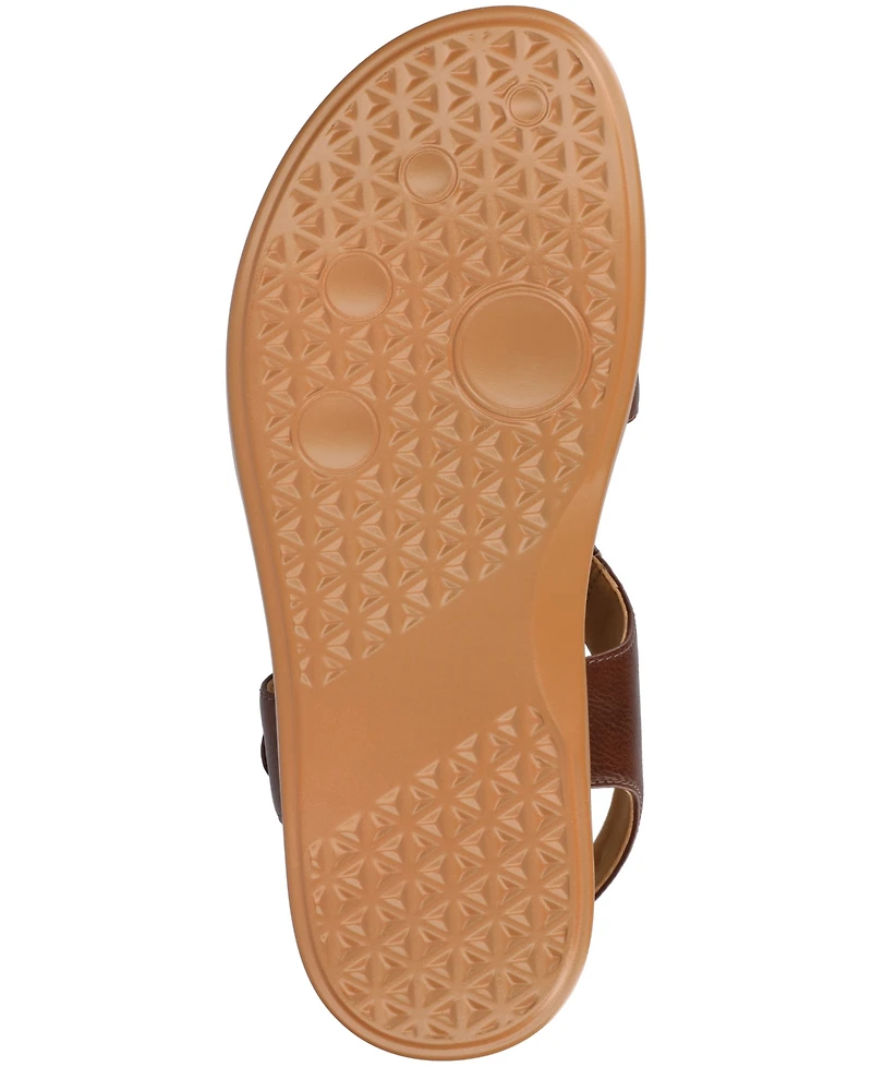 Journee Collection Women's Mira Footbed Flat Sandals
