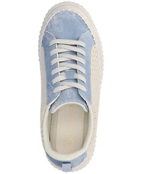 Journee Collection Women's Pazey Platform Lace-Up Casual Sneakers