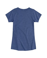 Barbie Big Girls Horse and Ranch Graphic Short Sleeve T-Shirt