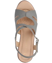 Journee Collection Women's Kedzie2 Strappy Wedge Sandals