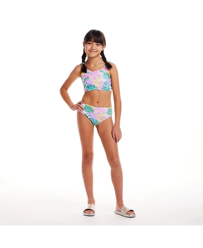 Toddler/Child Girls Tropical Print Bikini