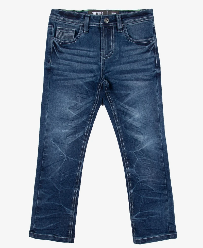 Little Boy's 4-7 Five Pocket Stretch Jeans
