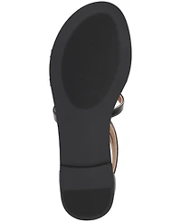 Journee Collection Women's Genneva Zipper Flat Sandals