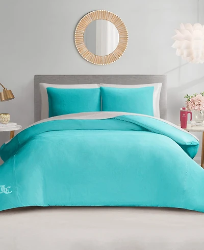 Juicy Couture Velour 3-Pc. Comforter Set, King