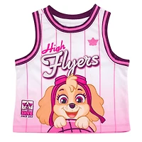 Paw Patrol Toddler Girls Mesh Jersey Tank Top and Basketball Shorts Athletic Outfit Set