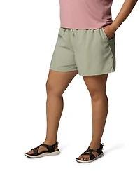 Columbia Plus Blue Vista Hill Elastic Shorts